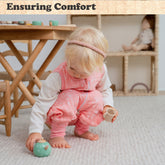 Toddler Sleep Sack for 3T-4T, Baby Wearable Blanket, Toddler Baby Sleep Sack with Feet, Sleeveless Breathable Sleep Sacks for Baby Girls