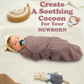 Baby Swaddle Blanket Wrap, 3-Pack Organic Newborn Swaddle Sack, Baby Swaddles 0-3 Months, Swaddles for Newborns, Baby Sleep Sack, Baby Swaddle Blanket Wrap - Maroon