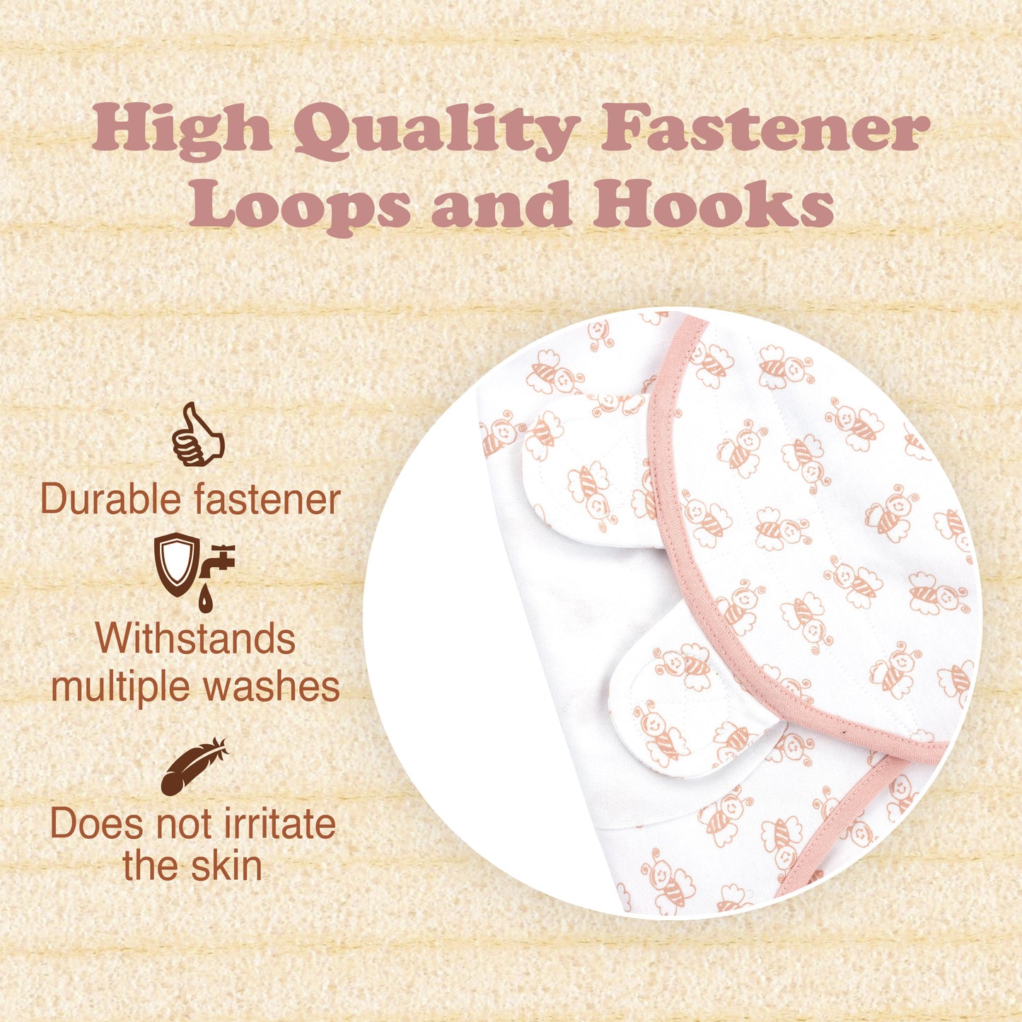 Bublo Baby Organic Newborn Swaddle Sacks (3-Pack)