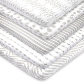 Pack and Play Fitted Sheet, Portable Pack N Plays Mini Crib Sheets, 2 Pack Play Sheets, 100% Jersey Cotton Playard Sheets