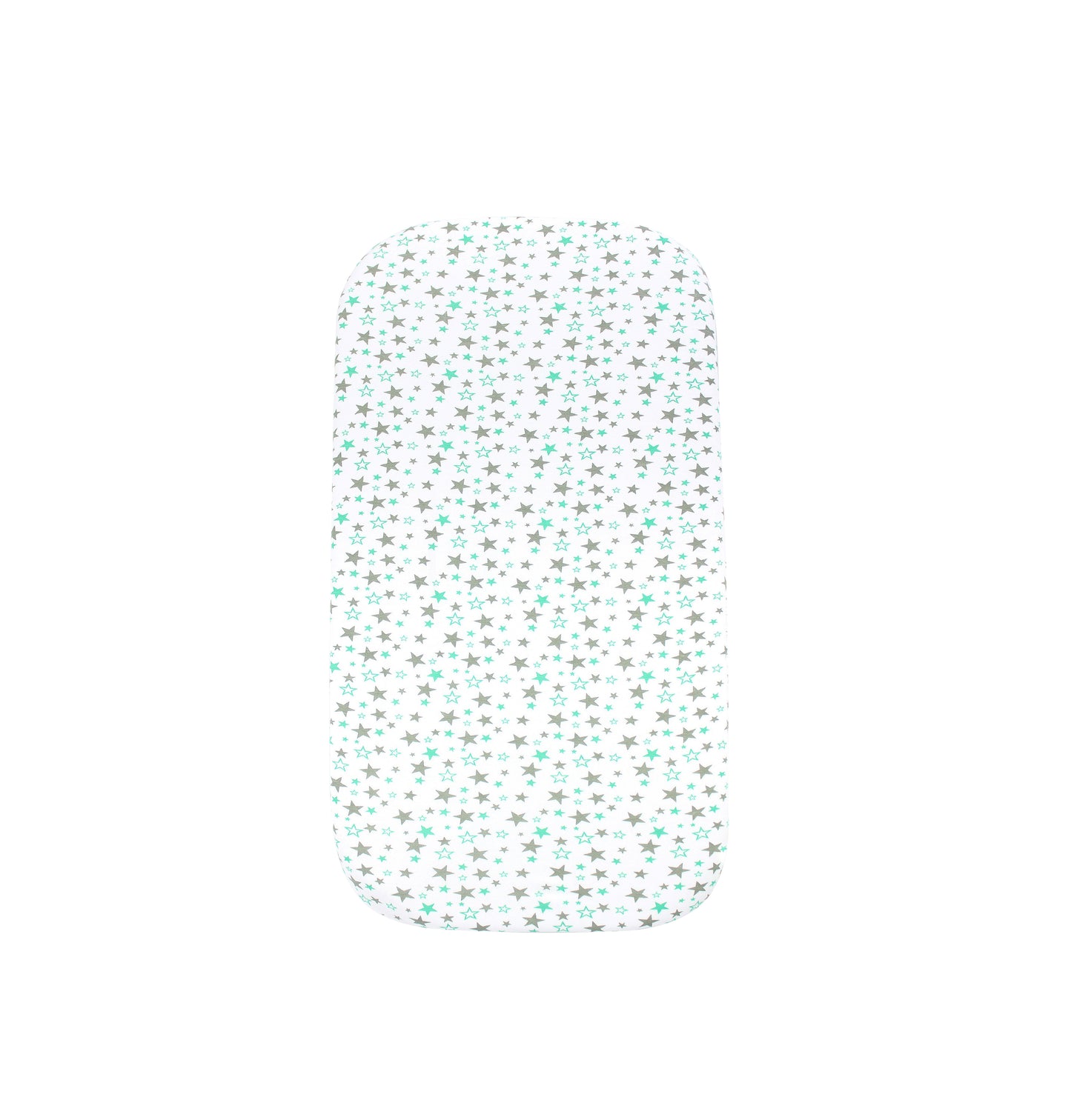 Bublo Baby Bassinet Sheets 3-Pack – Aqua, Universal Fit