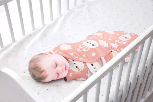 Bublo Baby Swaddle Blanket 3-Pack – Coral, Adjustable 3–6 Months