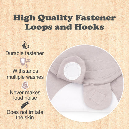 Bublo Baby Organic Preemie Swaddle Sleep Sacks (3-Pack)