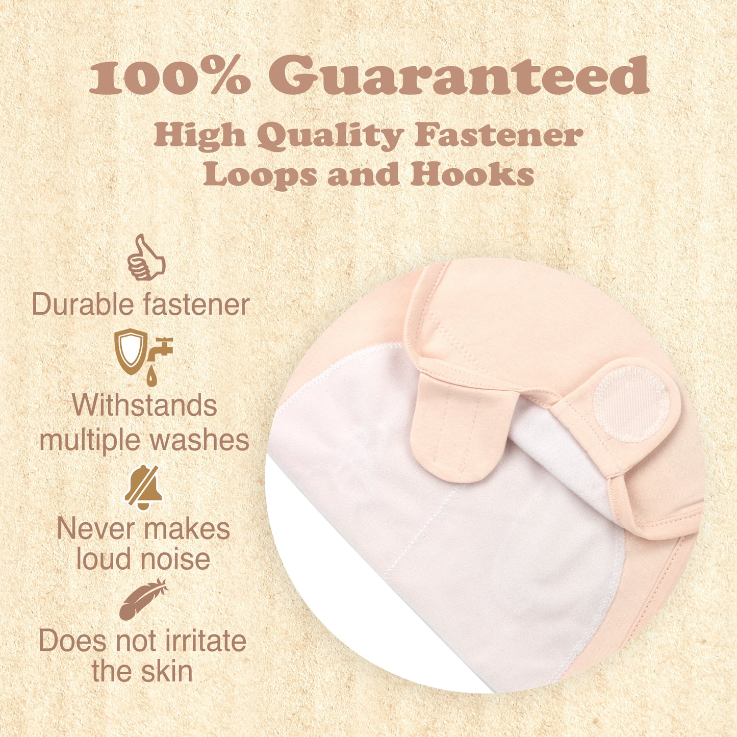 BubloBaby Organic Velcro Swaddle Sleep Sacks 0-3 Months (4-Pack)