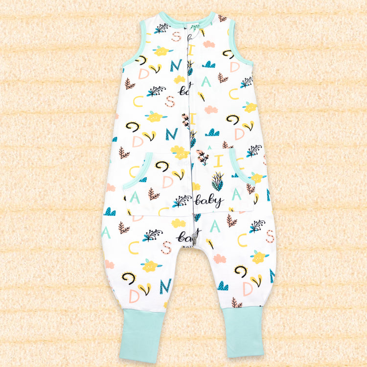 Toddler Sleep Sack for 3T-4T, Baby Wearable Blanket, Toddler Baby Sleep Sack with Feet, Sleeveless Breathable Sleep Sacks for Baby Girls