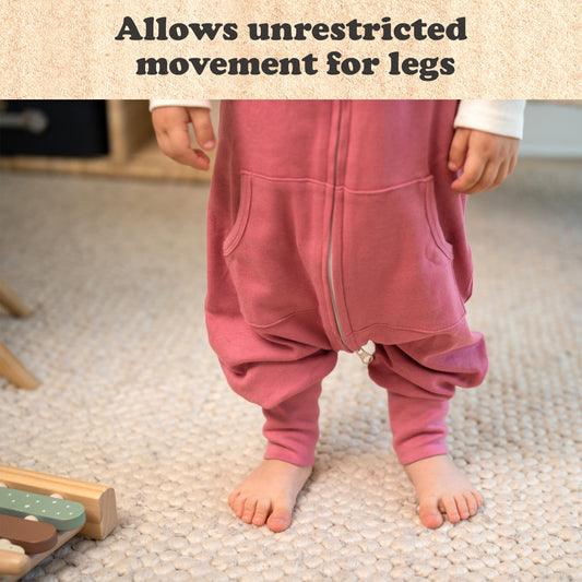 Bublo Baby Sleeveless Toddler Sleep Sack with Feet