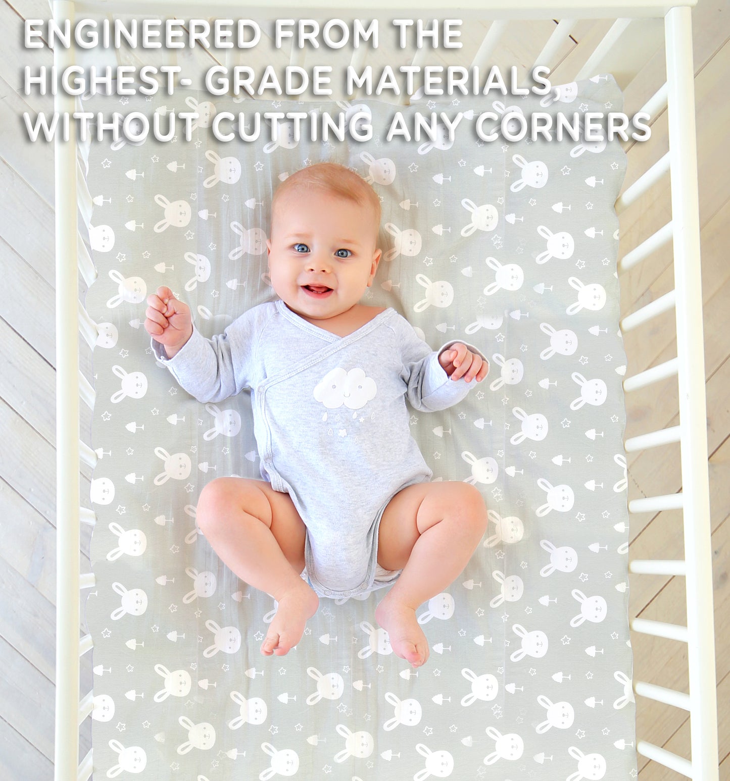 BubloBaby Premium Organic Cotton Bassinet Sheets (3 Pack)