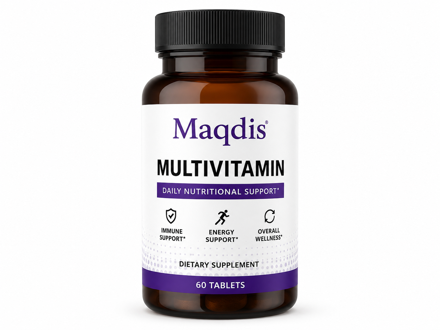 Maqdis Multivitamin – Daily Nutritional Support for Immune Health, Energy & Overall Wellness | 60 Tablets