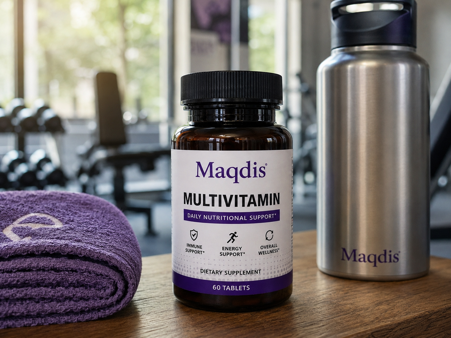 Maqdis Multivitamin – Daily Nutritional Support for Immune Health, Energy & Overall Wellness | 60 Tablets