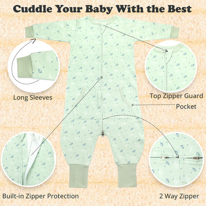 Bublo Baby Toddler Sleep Sack with Feet