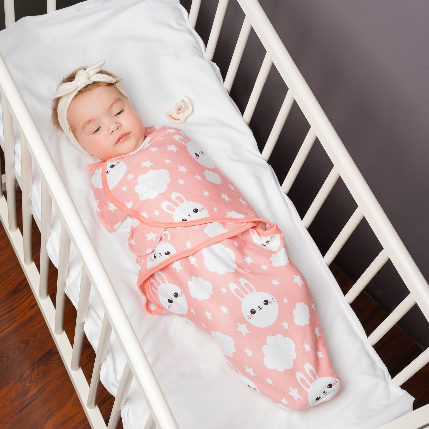 Bublo Baby Organic Adjustable Swaddle Sleep Sacks (3-Pack)
