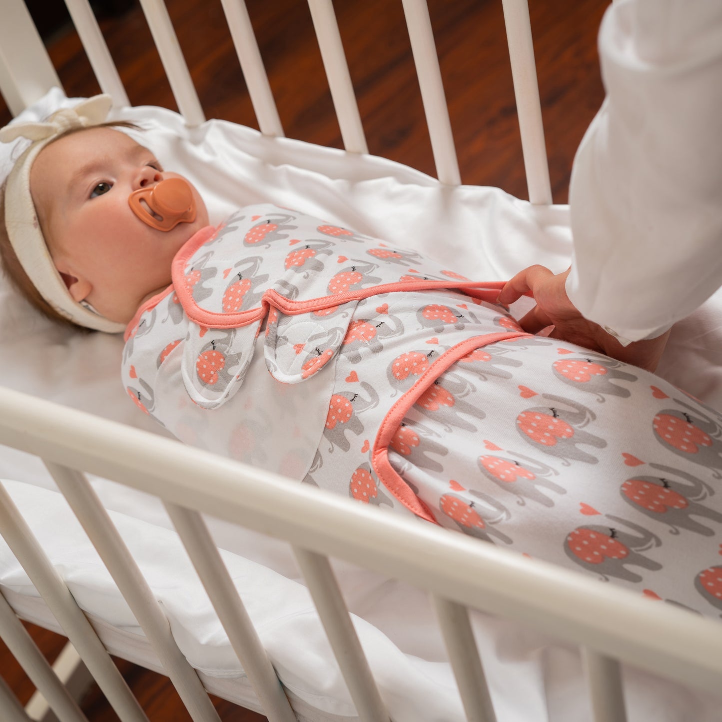 Bublo Baby Organic Adjustable Swaddle Sleep Sacks (3-Pack)