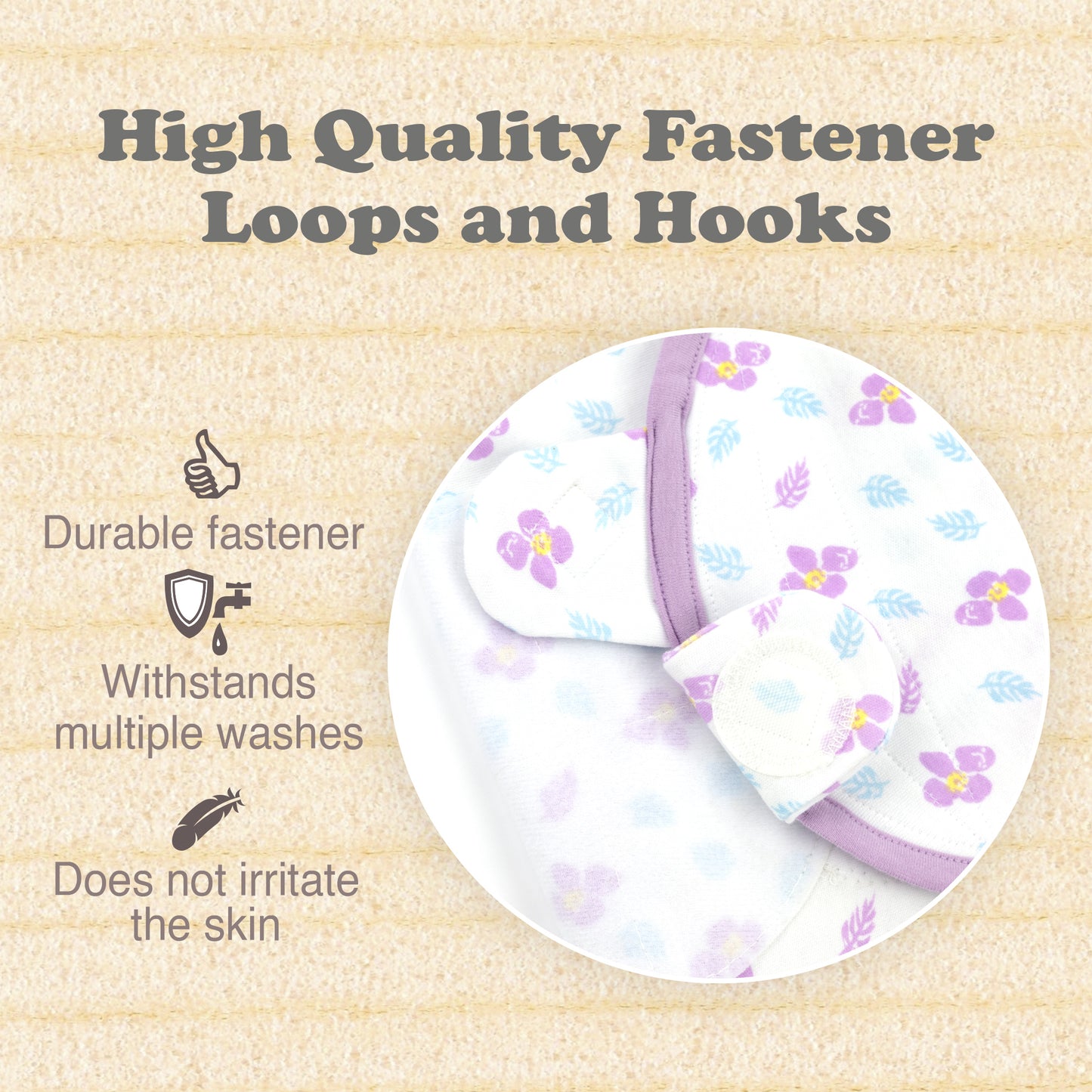 Bublo Baby Organic Newborn Swaddle Sacks (3-Pack)