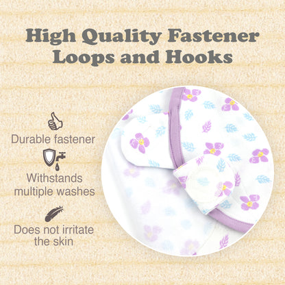 Bublo Baby Organic Newborn Swaddle Sacks (3-Pack)