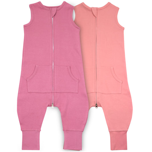 Bublo Baby Sleeveless Toddler Sleep Sack with Feet