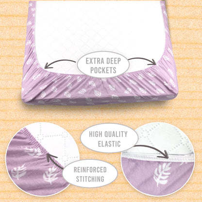 Bublo Baby Organic Mini Crib Sheets (3-Pack)