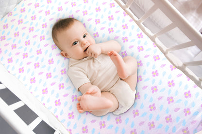 Bublo Baby Organic Mini Crib Sheets (3-Pack)