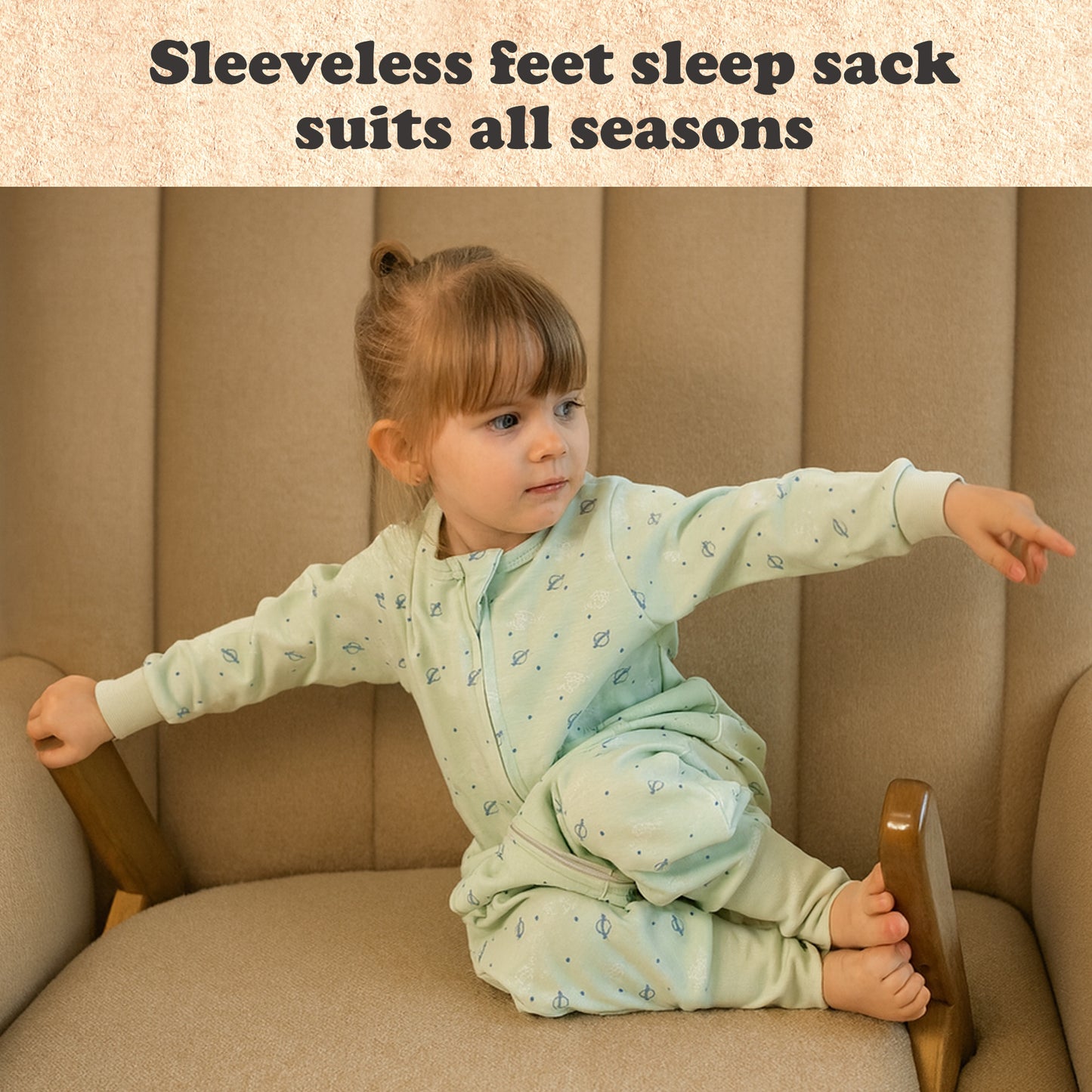 Bublo Baby Toddler Sleep Sack with Feet