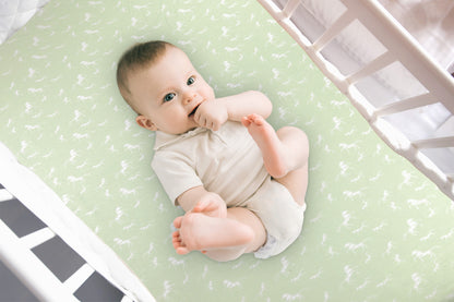 Bublo Baby Organic Mini Crib Sheets (3-Pack)