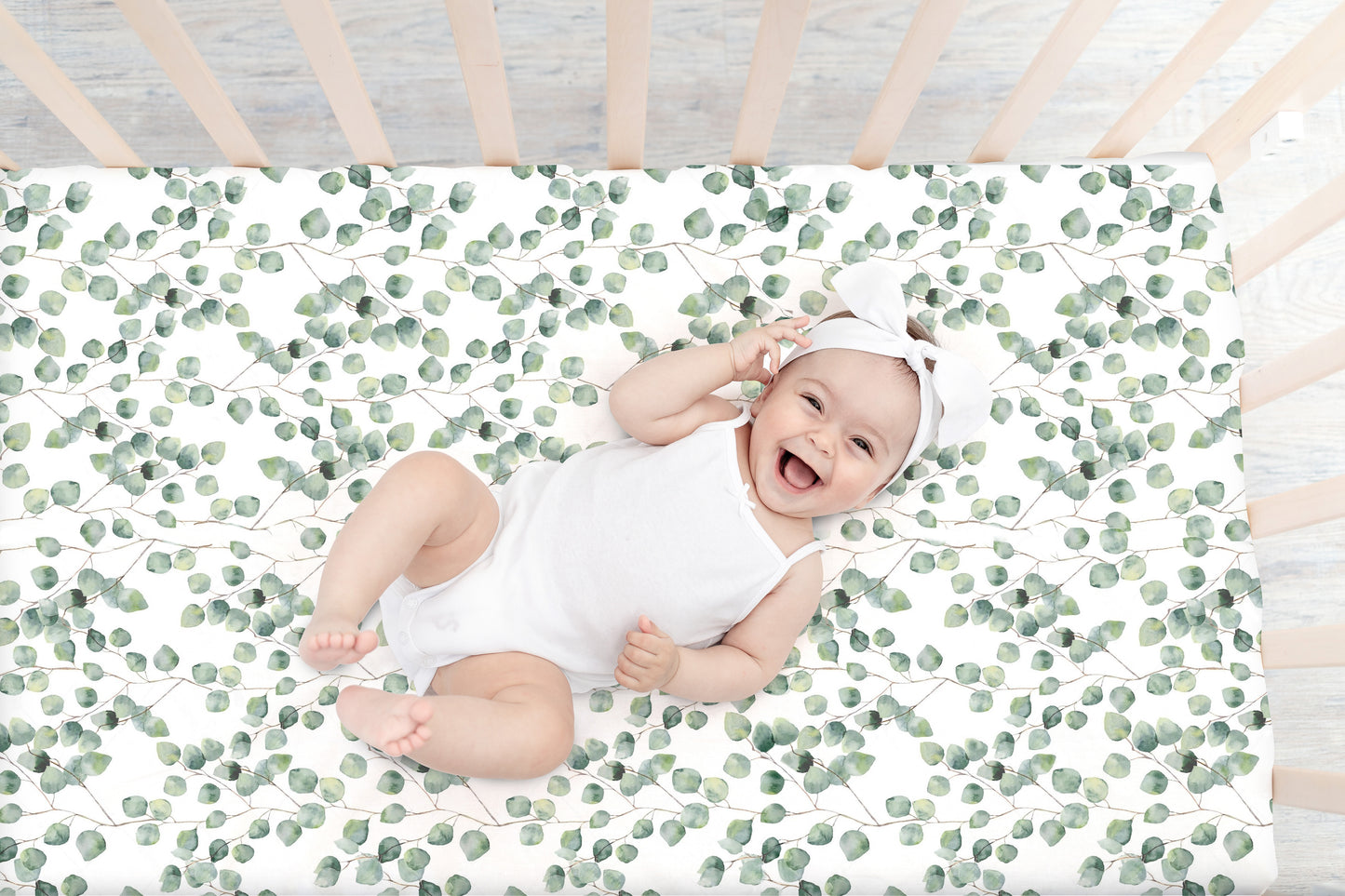 Bublo Baby Organic Pack n Play & Mini Crib Sheets (2-Pack)