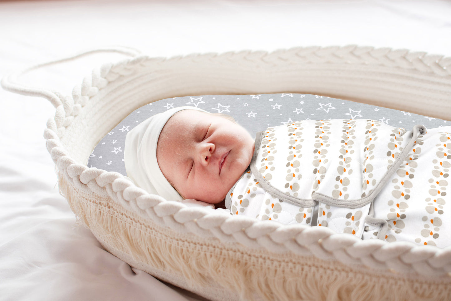 Bublo Baby Organic Newborn Swaddle Sacks (3-Pack)