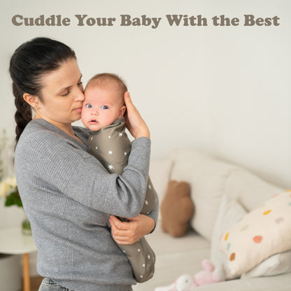 Bublo Baby Organic Preemie Swaddle Sleep Sacks (3-Pack)