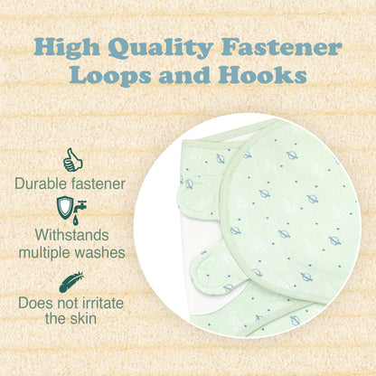 Bublo Baby Organic Newborn Swaddle Sacks (3-Pack)