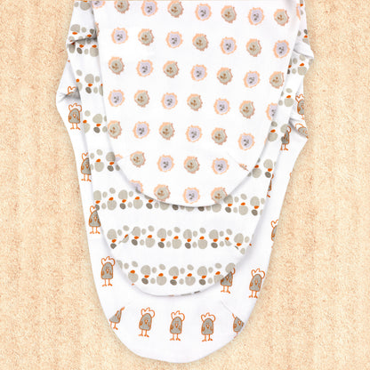 Bublo Baby Organic Newborn Swaddle Sacks (3-Pack)