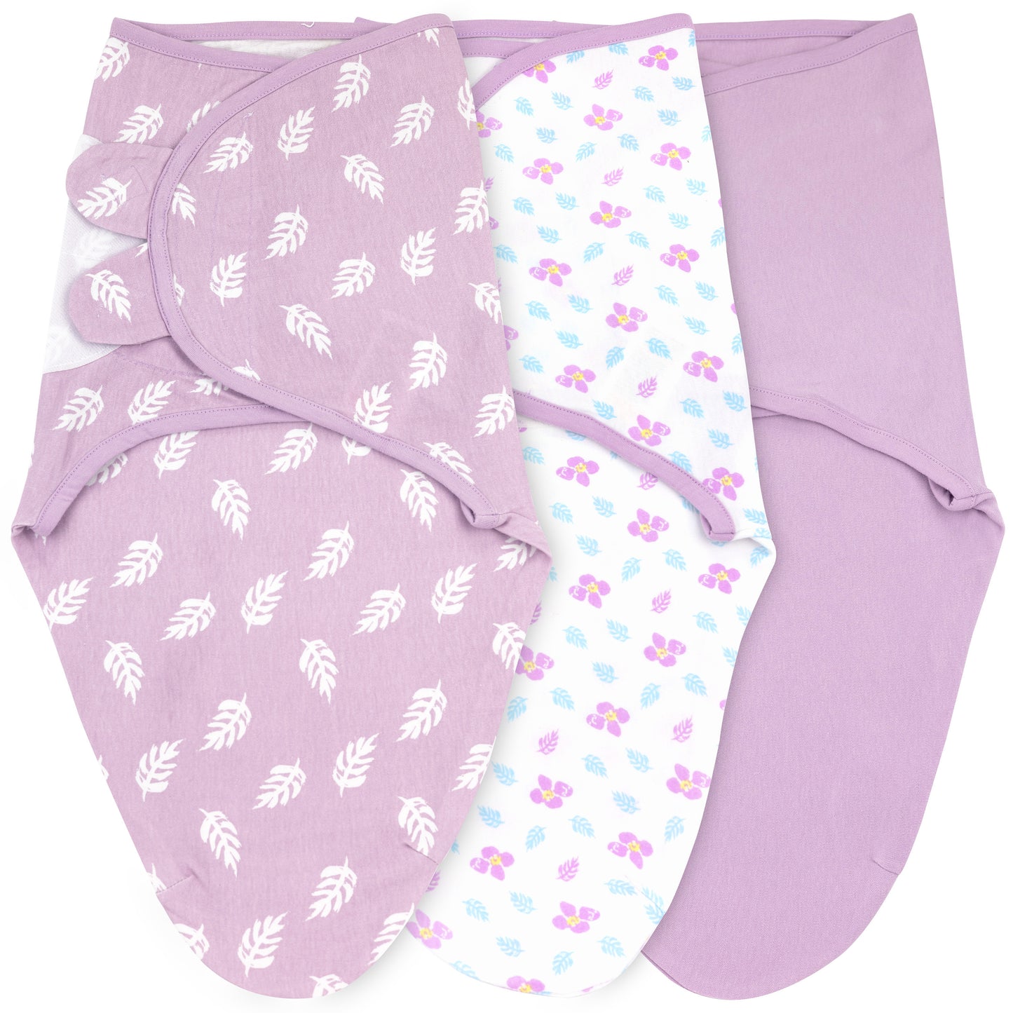 Bublo Baby Organic Newborn Swaddle Sacks (3-Pack)