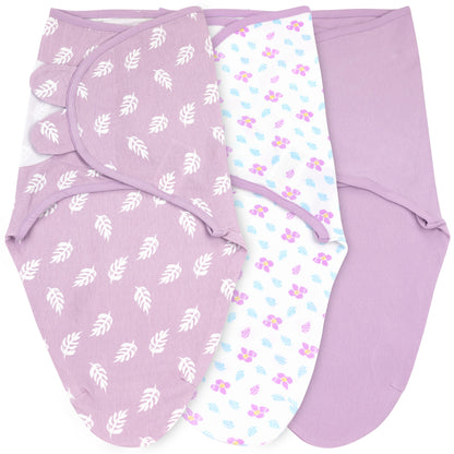 Bublo Baby Organic Newborn Swaddle Sacks (3-Pack)