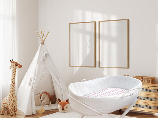 Bublo Baby Organic Bassinet Sheets (3-Pack) Fitted