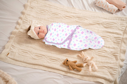 Bublo Baby Organic Newborn Swaddle Sacks (3-Pack)