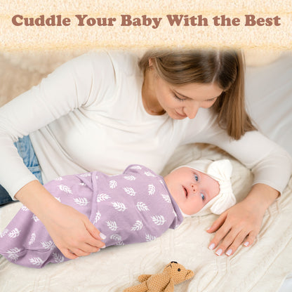 Bublo Baby Organic Newborn Swaddle Sacks (3-Pack)