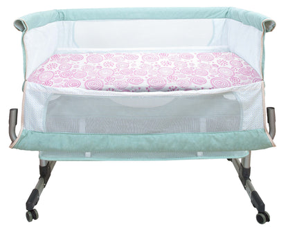 Bublo Baby Organic Bassinet Sheets (3-Pack) Fitted
