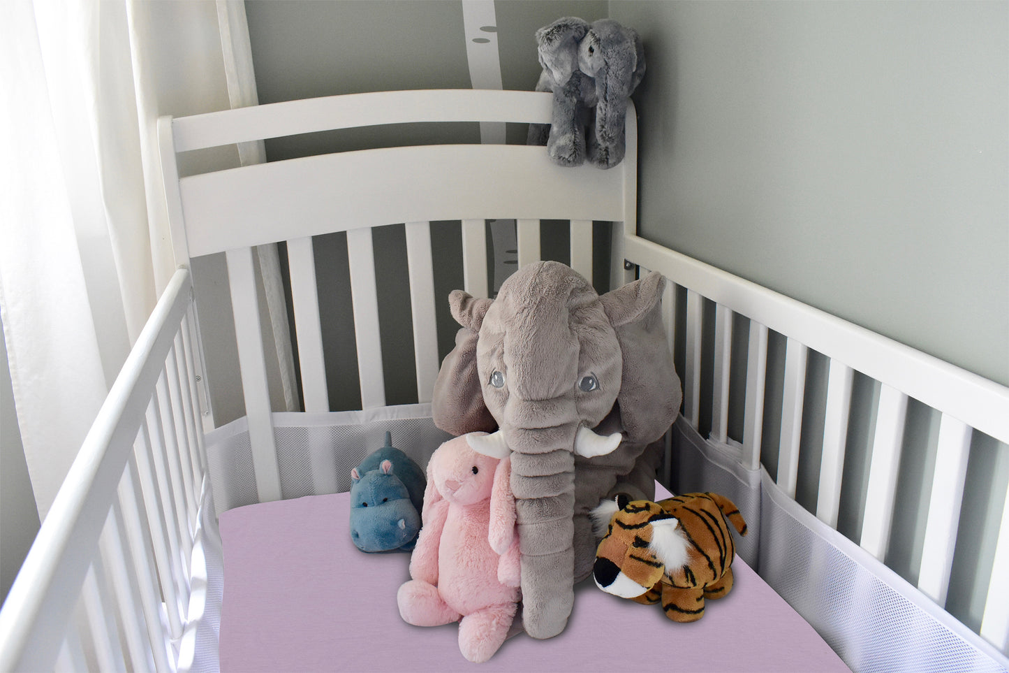 Bublo Baby Organic Mini Crib Sheets (3-Pack)