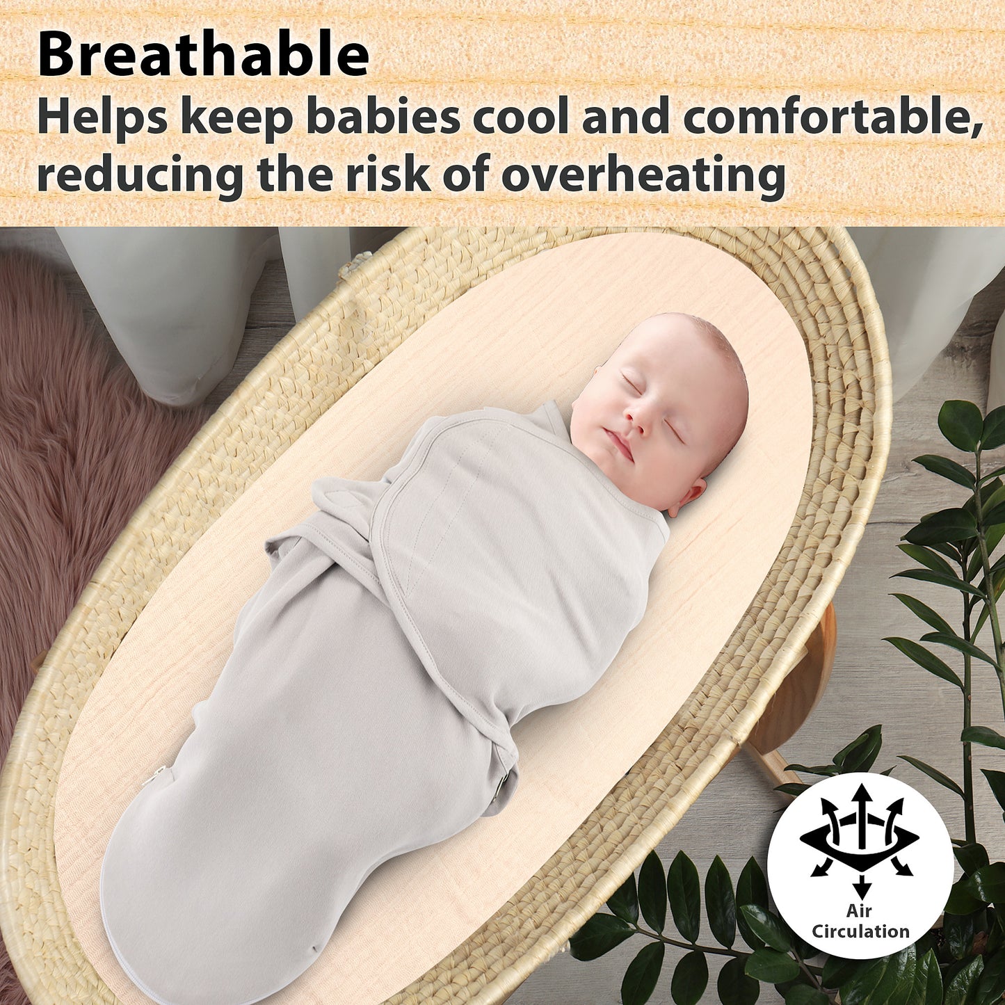 Bublo Baby Organic Muslin Bassinet Sheets (3-Pack)