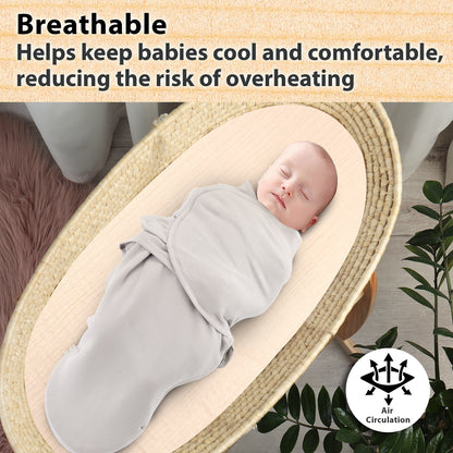 Bublo Baby Organic Muslin Bassinet Sheets (3-Pack)