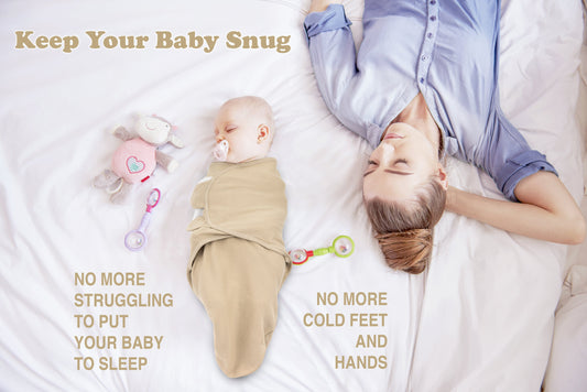 Organic Baby Swaddle Blanket 3-Pack – Newborn 0–3 Months