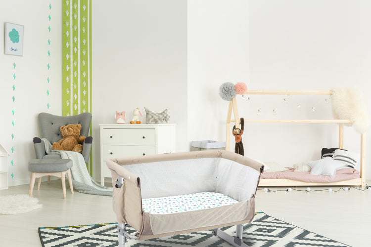 Bublo Baby Bassinet Sheet Set for Boy and Girl, 3 Pack, Universal Fitted for Oval, Hourglass & Rectangle Bassinet Mattress, Fitted Sheets Size 32 x 16 x 4 Inches, Aqua