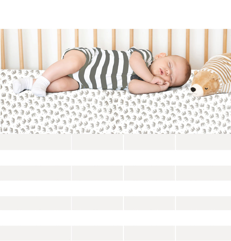 Bublo Baby Bassinet Sheet Set for Boy and Girl, 3 Pack, Universal Fitted for Oval, Hourglass & Rectangle Bassinet Mattress, Fitted Sheets Size 32 x 16 x 4 Inches Cool, Grey