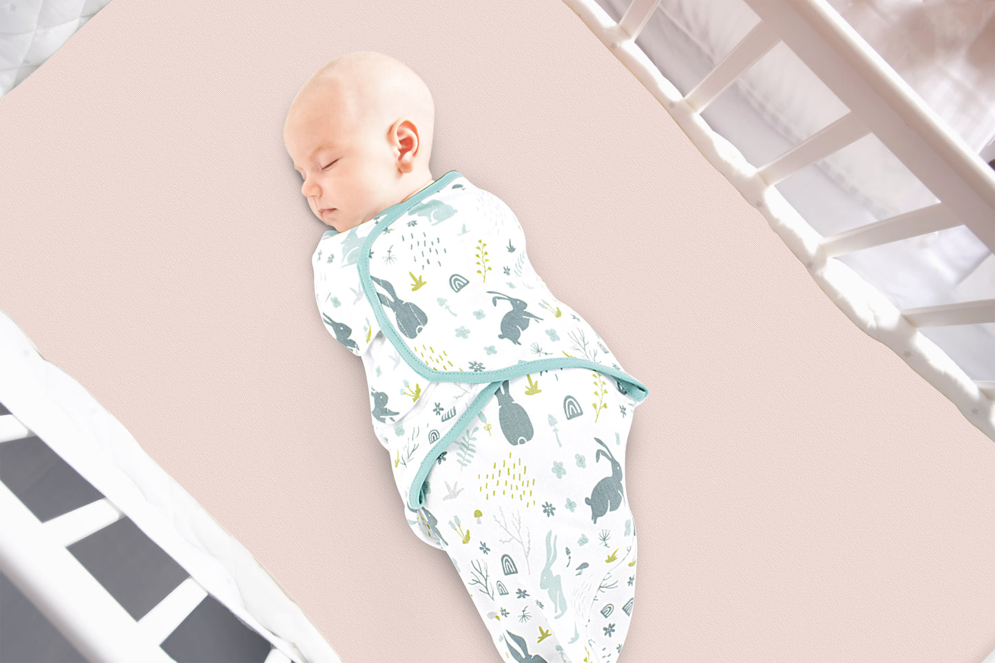 BubloBaby Mini Crib Sheet 2 pack – Soft Jersey Cotton Fitted